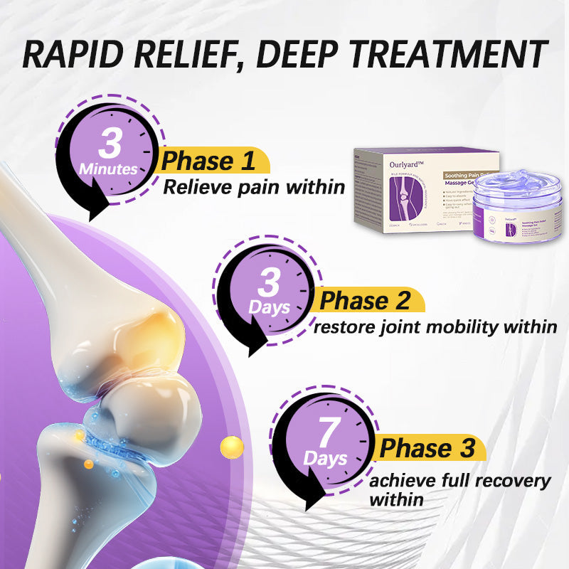 ✅Ourlyard® Official Store: Turmeric & Emu Oil Arthritis Soothing Pain Relief Massage Gel