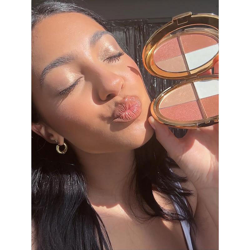 🎀 Last 3 hours 60% off⏰Eye & cheek palette - eyeshadow and highlighter makeup ✅Made In USA