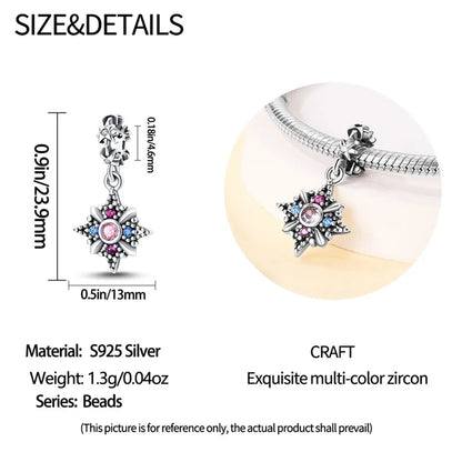 2024 Original New in Romantic Retro Classic Series Lotus Charm Beads Fits Pandach Bracelet Women 925 Silver Pendant Bead Jewelry