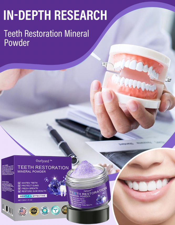 Ourlyard® Tooth Health Mineral Powder 25 Ourlyard® Tooth Health Mineral Powder